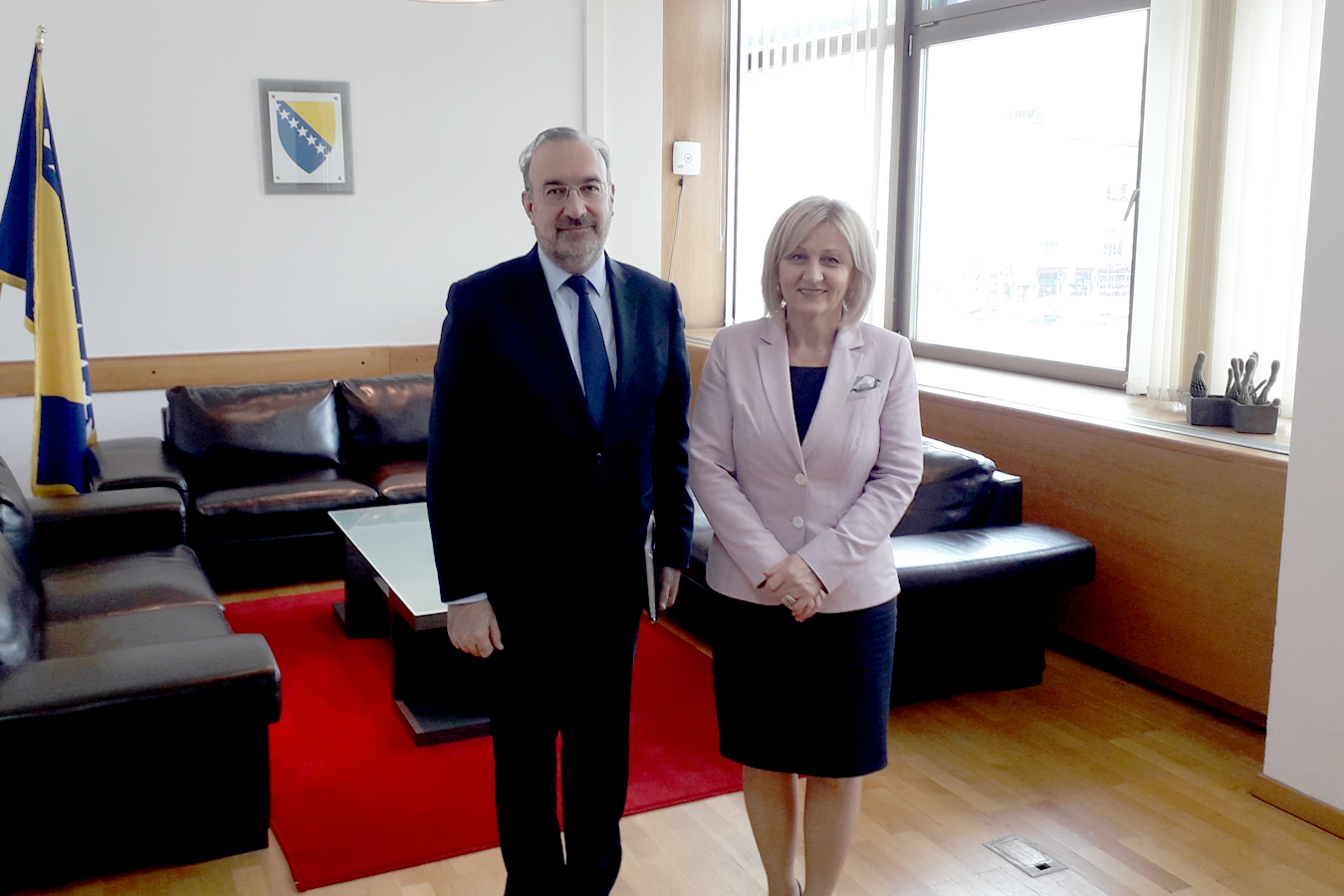 Предсједавајућа Представничког дома Борјана Кришто сусрела се са амбасадором Републике Турске у Босни и Херцеговини